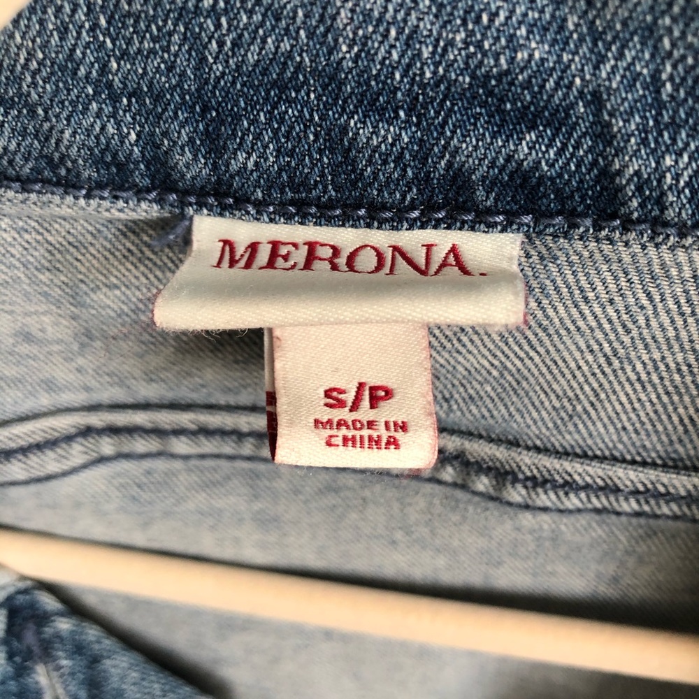 Merona Jean Jacket Small - Picture 2 of 2